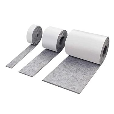 Imagem de de tirarere de móveis de feltro autoadesivo de 3 peças - Proteja as superfícies contra arranhões e, Cinza claro