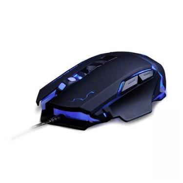 Mouse Gamer Warrior Rayner 3200DPI 7 Botões QuickFire - MO207 - warrior