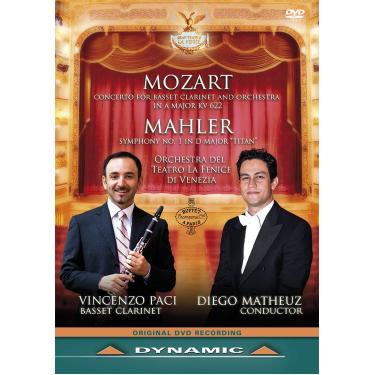 Imagem de Mozart; Mahler: Concerto For Basset Clarinet and Orchestra; Symphony No. 1 In D Major 'Titan'