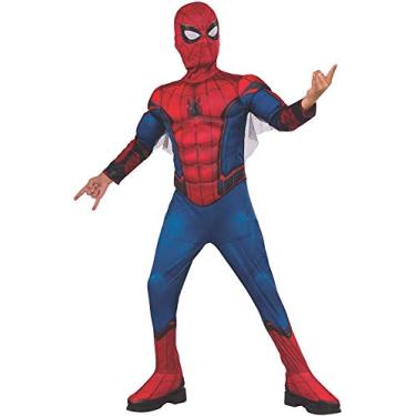 Imagem de Rubie's Child's Marvel Spider-Man Far from Home Deluxe Spider-Man Costume & Mask, Medium