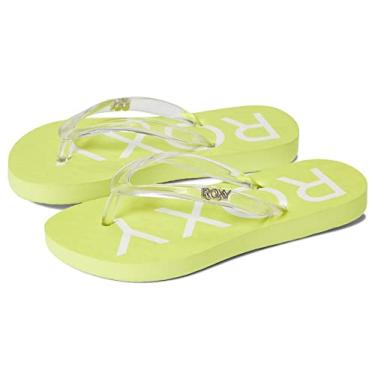 Imagem de Roxy Girl's RG Viva Jelly (Little Kid/Big Kid) Neon Yellow 2 Little Kid M
