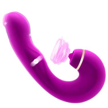 Imagem de Vibrador 3 IN 1 Massageador De Clitóris, Ponto G e Pulsação
