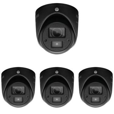 Imagem de Kit 4 Câmeras Multi HD 2 Megapixels 2.8mm 20m VHD 3220 MINI D Intelbras