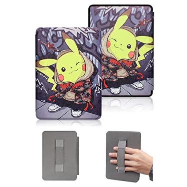 Imagem de Capa durável para o Kindle de 11ª geração a ser lançado em 2022, capa à prova d'água com função de despertar e dormir automática e alça de mão