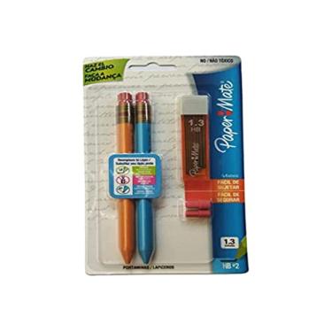 Imagem de Lapiseira Papermate Mates 1.3 Mm + Grafite, Blister com 2 un, Paper Mate, 1869580, N/A