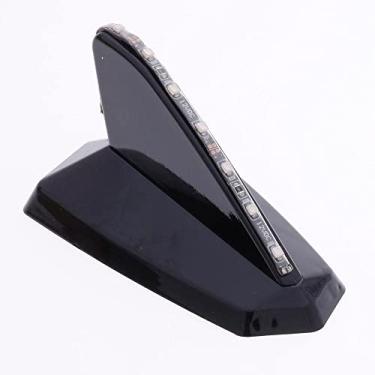 Imagem de ANTENA DECORATIVA TUBARÃO ILUMINADA FITA LED AZUL 12V