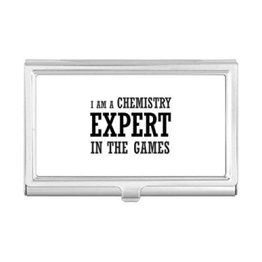 Imagem de Estojo para cartões de visita Chemistry Expert Games
