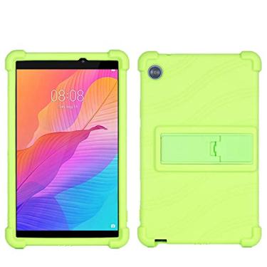 Imagem de QYiiD Capa para Galaxy Tab S6 Lite 2020 SM-P610, capa protetora de silicone leve à prova de choque macia adequada para crianças para tablet Samsung Galaxy Tab S6 Lite 10,4 polegadas SM-P610/P615