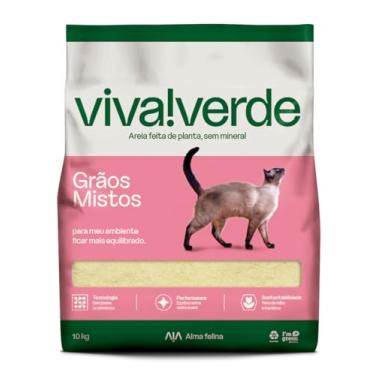 Imagem de Viva Verde Areia Higiênica Grãos Mistos 10kg