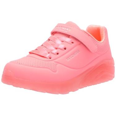 Imagem de Skechers Tênis feminino Uno Ice, Coral, 12.5 Little Kid