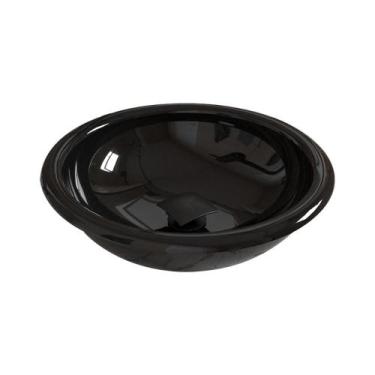 Imagem de Kit Cuba de Apoio ou Sobrepor Lume com Válvula Click Black Preto Brilh