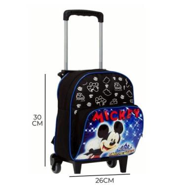 Imagem de Mochila Pré Escolar Com Rodinha Infantil Para Menino - EMB-UTILIT, MIC
