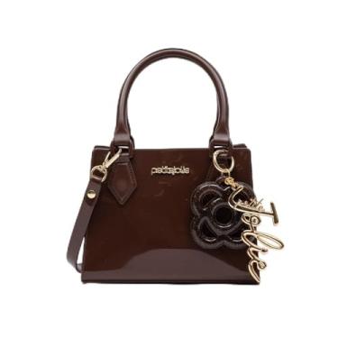Imagem de Bolsa Maddie Bag Marrom Ombro PJ11249 Petite Jolie Transversal - Nova