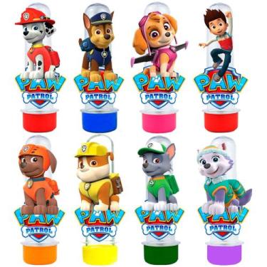Imagem de Tubetes Patrulha Canina, Kit com 30 Unidades, Decoração de Festa Infan