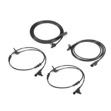 Imagem de BINB ROAD 4 peças Sensor de velocidade da roda ABS dianteiro traseiro esquerdo direito 9065400317 + 9065400117 + 9065400217 compatível com Mercedes-Benz Sprinter 2500 3500 2010-2018