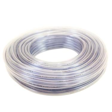 Imagem de Mangueira Cristal Transparente 1/2" 2mm de Espessura Uso Doméstico e Industrial – 1 Metro