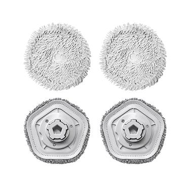 Imagem de Mop Cloth Compatible With XMI Dreame W10 W10 Pro Robotic Vacuum Cleaner Main Side Brush Detachable Mop Rags Stent Hepa Filter Accessories(Set20)