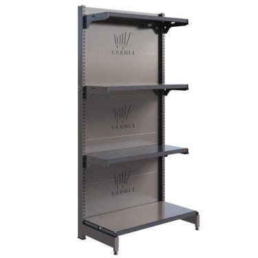 Imagem de Gôndola Centro 1 Ponta 1,40 m 40x30 Fácil New Plus Carmel Imports, Pre