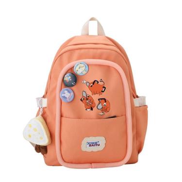 Imagem de Mochila Cartoon Kids School Chainsaws Mans Pochitas B