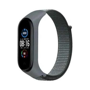 Imagem de Pulseira De Nylon Respirável Para Xiaomi Mi Band 7 6 5 4 3 8, Correia 