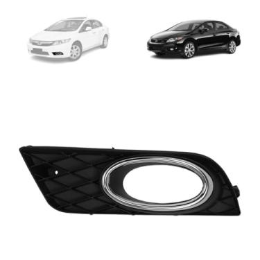 Imagem de MOLDURA DO FAROL DE MILHA CIVIC 2012 A 2014 LADO ESQUERDO (COM CROMADO) - 33971-TR0-E01