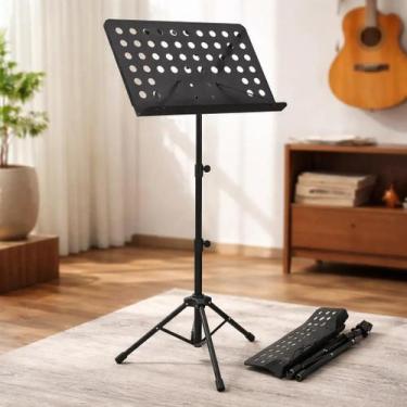 Imagem de Estante De Partitura Retrátil Ajustável Aço Reforçada Klx - KLX Qualid