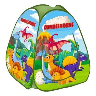 Imagem de Barraca Infantil Pop Up Toca Dobrável Dinossauro Cabana - Fabrincando