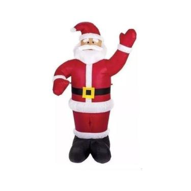 Imagem de Enfeite de Natal Boneco Papai Noel Inflável 1,80M - Zein