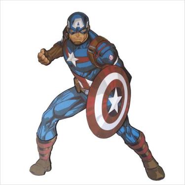 Imagem de Painel Decorativo em EVA -Vingadores- Capitão América -01 unidade - Pi