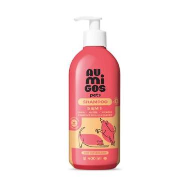 Imagem de Shampoo 5 Em 1 Au.Migos Pets 400ml - Bem Estar E Saúde