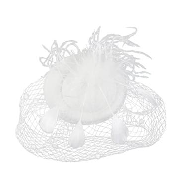 Imagem de Fascinadores pretos para mulheres, faixa de cabeça, fascinadores vintage, acessórios de cabelo para mulheres, casamento, domingo à tarde, chapéu infantil, chapéu fascinator, cartola de chá, boinas bra