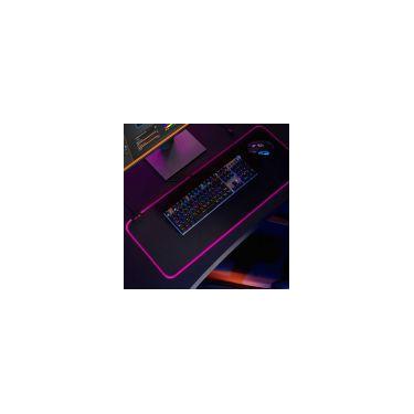 Imagem de Mouse Pad Gamer RGB MaxRacer Original com SoftWare