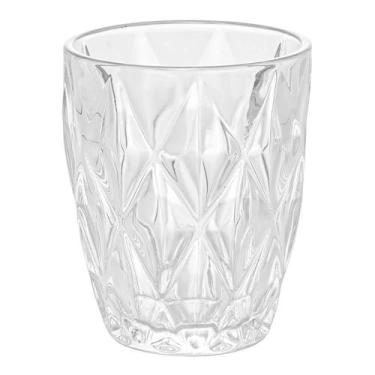 Imagem de Copo de Vidro Diamond Transparente 270ml - Lyor