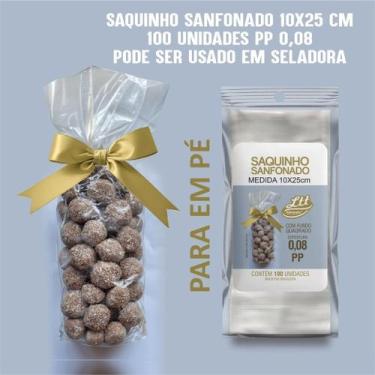 Imagem de Mais Temperos Saquinho para pipoca gourmet 10x25cm com 100Unds Cada Pa