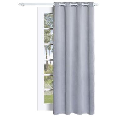 Imagem de Cortina Corta Luz Blackout Liso Folha Única 1,40 X 2,50 Metros - Vitor