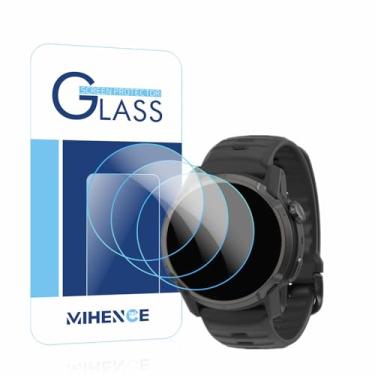 Imagem de MIHENCE Protetor de tela compatível com smartwatch COROS APEX 4 de 46 mm, película protetora de vidro temperado 9H (3 peças)