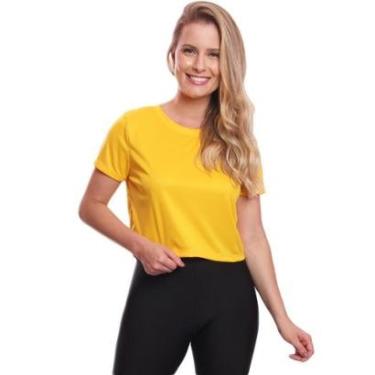 Imagem de Blusa Via Basic Cropped Dry Academia Feminina-Feminino