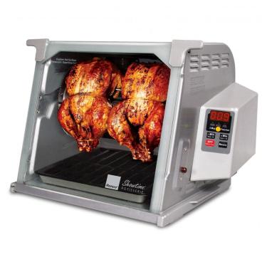 Imagem de Churrasqueira Grill Rotisserie com Temperatura Ajustável e 3 Modos, 110V 1500W, Ronco,...
