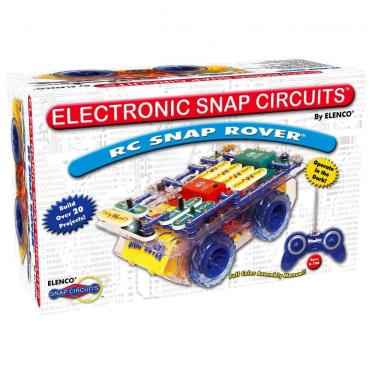 Imagem de Snap Circuits R/C Snap Rover – Kit Educacional de Eletrônica com Controle Remoto para C...