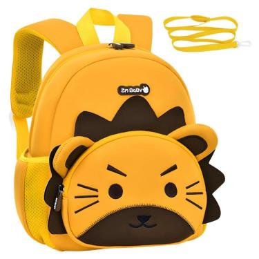 Imagem de Mochila infantil Padgene em neoprene 3D com alça guia para crianças de 3 a 5 anos