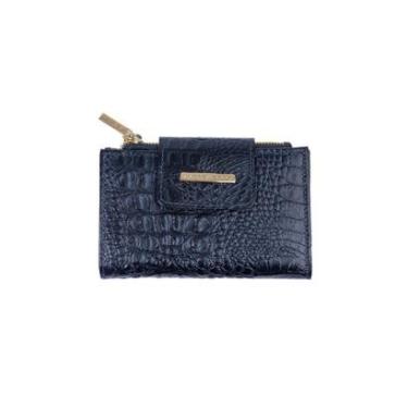 Imagem de Carteira feminina de couro croco Lanna-Feminino