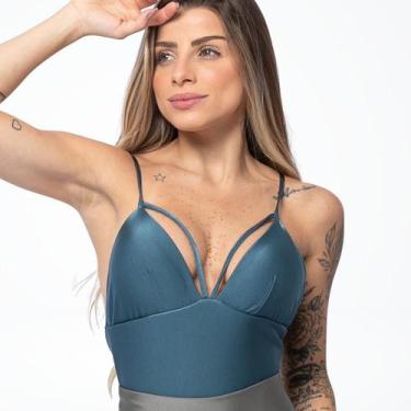 Imagem de Body Maiô Manu - You Need Sportswear, Violeta, M