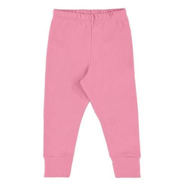 Imagem de Calça Vira Pé Bebê Infantil Feminino REF:10280 - Kiko e Kika, Brocado,