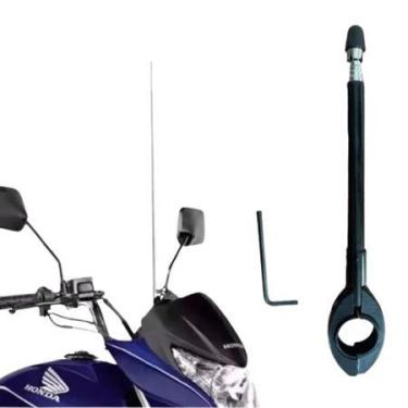 Imagem de Antena Retrátil Corta Pipa para Moto com 7 Estágios - NoBrand