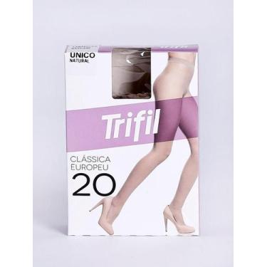Imagem de Meia-Calça Clássica Europeu Fio 20 Trifil Feminina NATURAL, 1XG, Natur