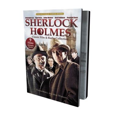Imagem de Sherlock Holmes: Classic Film and Radio Collection (Videobook)