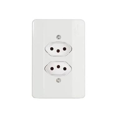 Imagem de Tomada Dupla 2p+t Nbr 20a 250v Mectronic