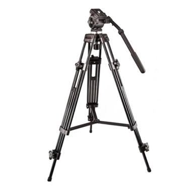 Imagem de Tripé Profissional Weifeng Wf-717 Com Cabeça Hidráulica