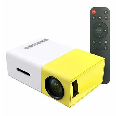 Imagem de YG300 Miniprojetor de áudio YG-300 HD Miniprojetor USB Suporte 1080P Home Media Player Home Theater Cinema