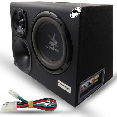 Imagem de Caixa Amplificada Mini Trio CXMT 300 Corzus 300W RMS